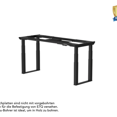 Elektrisch verstellbares Tischgestell E7Q mit 4-Beinen