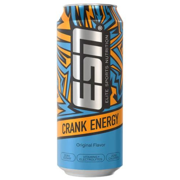 ESN Crank Energy, 500ml Lemon Ice Tea