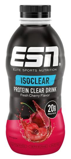 ESN Iso Clear Protein Clear Drink, 500ml Fresh Cherry