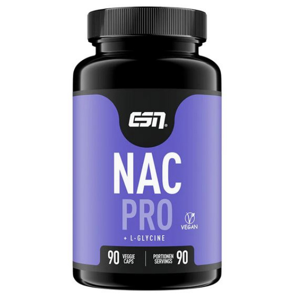ESN NAC Pro + Glycine, 90 Veggie Kaps.