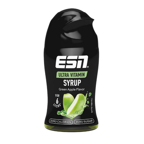ESN Ultra Vitamin Syrup, 65ml Green Apple