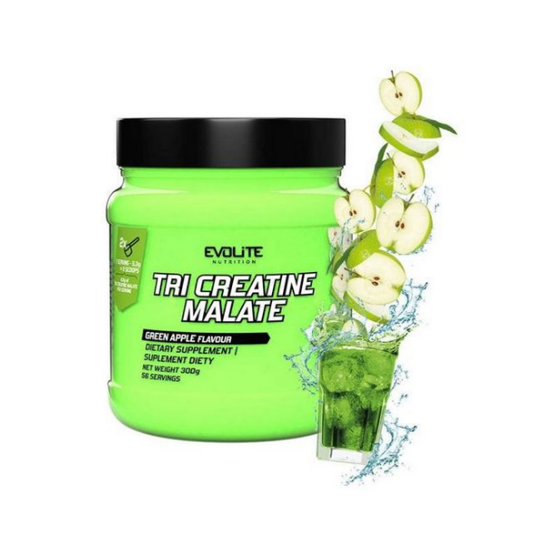 Evolite Tri-Creatine Malate, 300g Exotic
