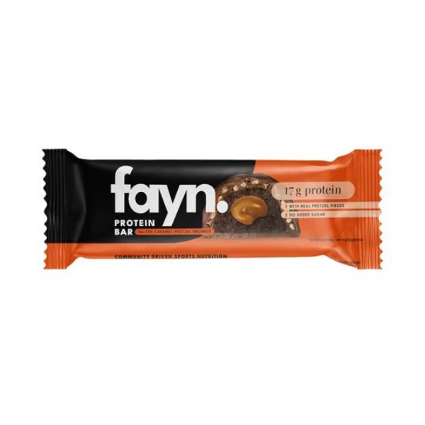 Fayn Protein Bar 1 x 55g Riegel Salted Caramel Pretzel Brownie