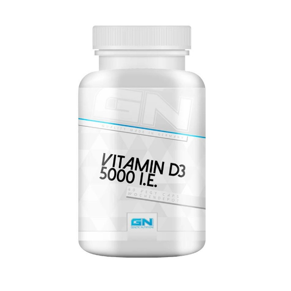 GN Laboratories Vitamin D3 5000 I.E, 60 Kaps.