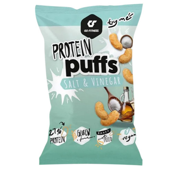 Go Fitness Protein Puffs, 50g Salt & Vineger