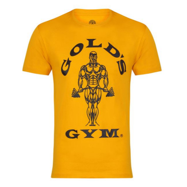 Golds Gym Muscle Joe T-Shirt, Gold S