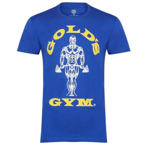 Golds Gym Muscle Joe T-Shirt, Royal S