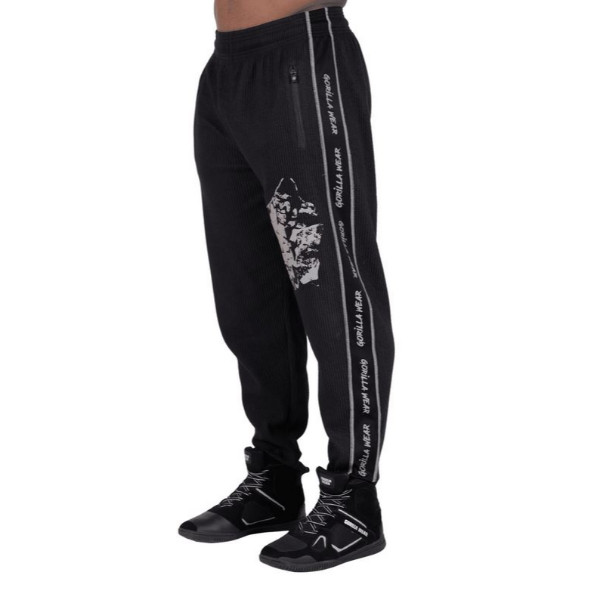 Gorilla Wear Buffalo Old School Workout Pants, schwarz/grau 2XL/3XL
