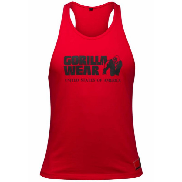 Gorilla Wear Classic Tank Top, rot S