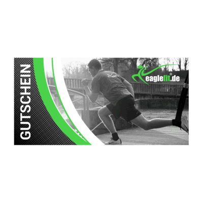 Geschenkgutschein für alle Artikel aus dem WebShop von eaglefit