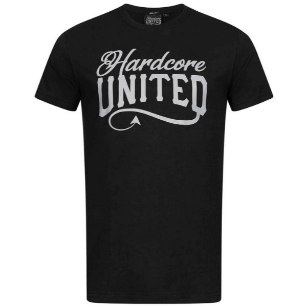 Hardcore United T-Shirt Reflect United, schwarz 3XL