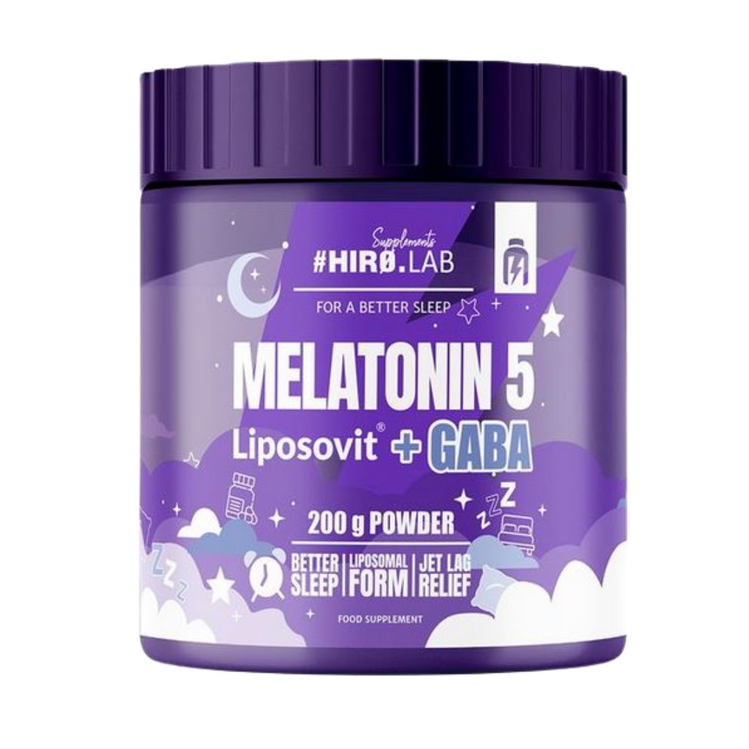Hiro Lab Melatonin 5 Liposovit + Gaba - 200g