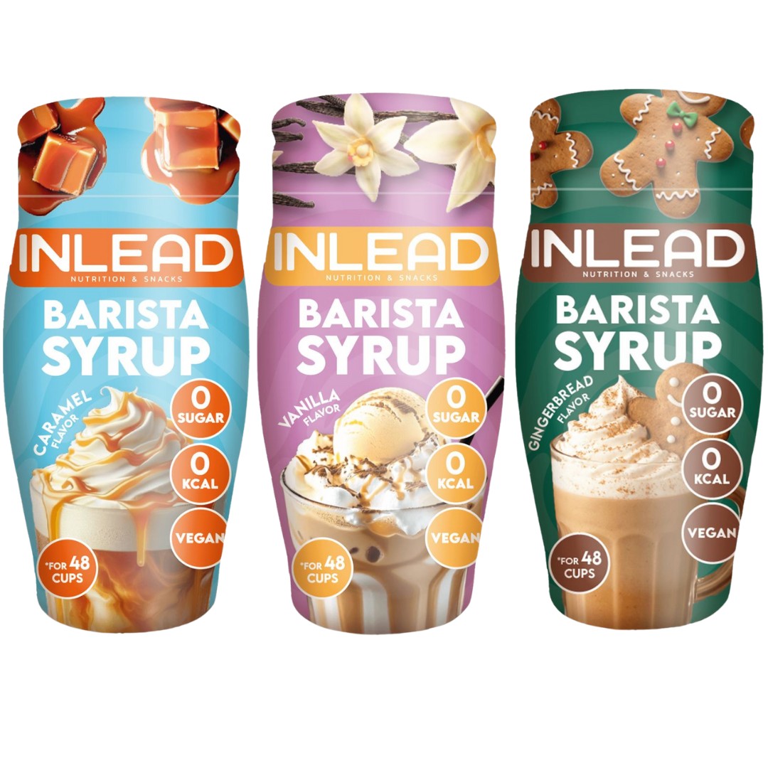 Inlead Nutrition Barista Syrup - 65ml Hazelnut