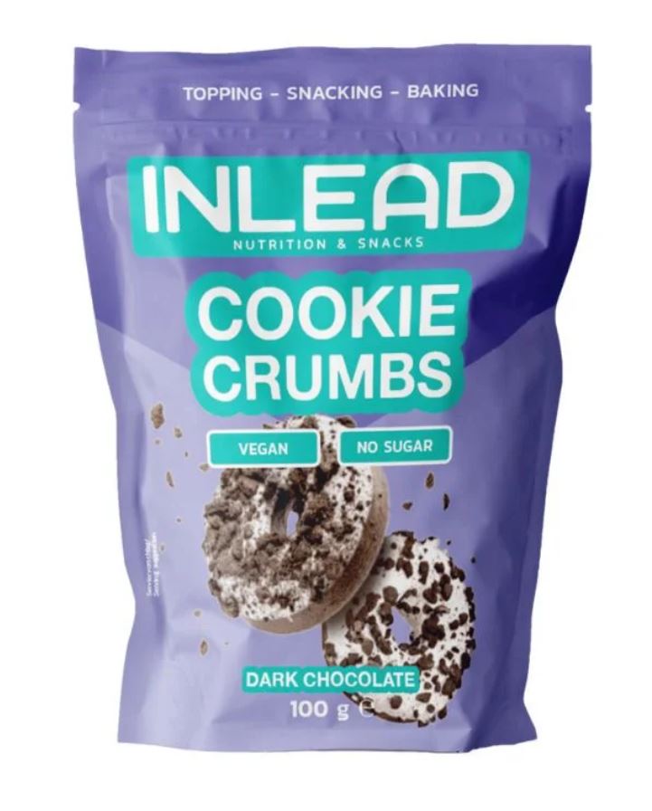 Inlead Nutrition Cookie Crumbs Dark Chocolate - 100g