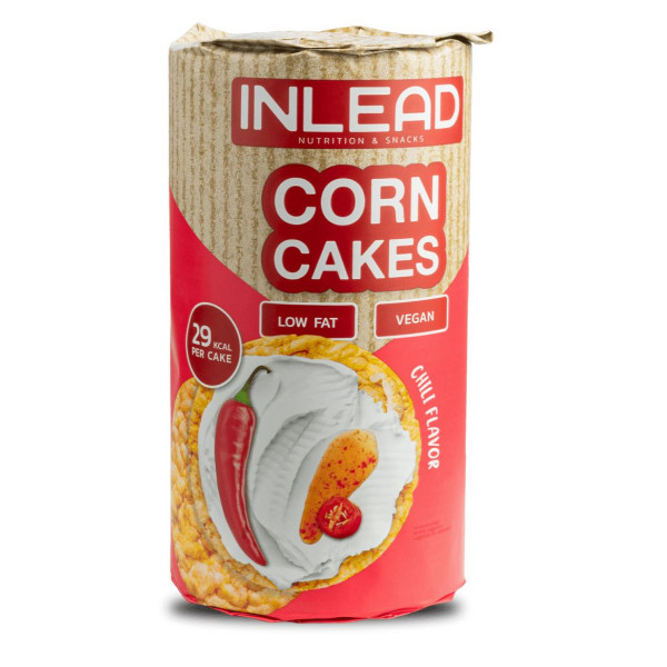 Inlead Nutrition Corn Cakes, 120g Chili