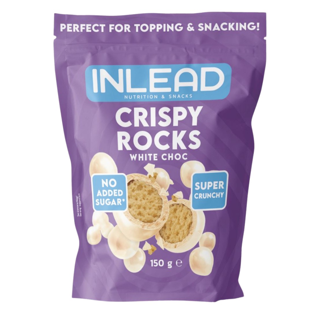 Inlead Nutrition Crispy Rocks - 150g White Choc
