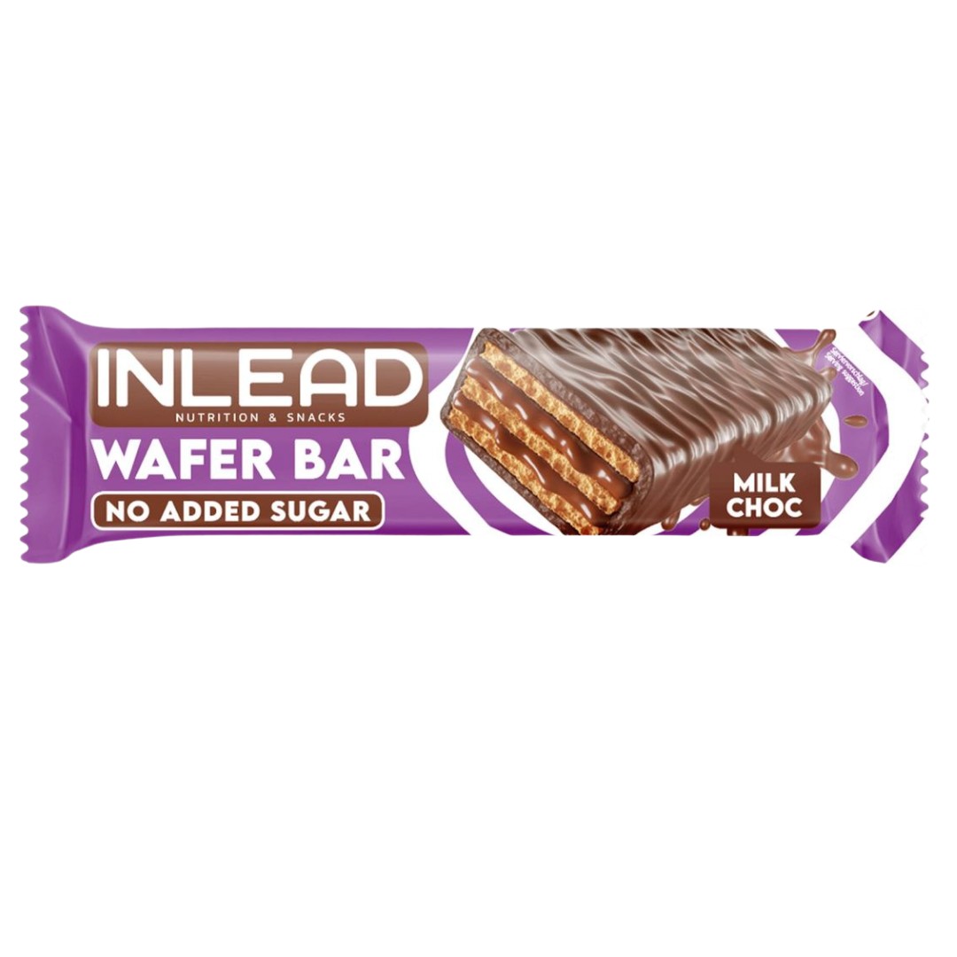Inlead Nutrition Wafer Bar 1 x 45g Milk Choc