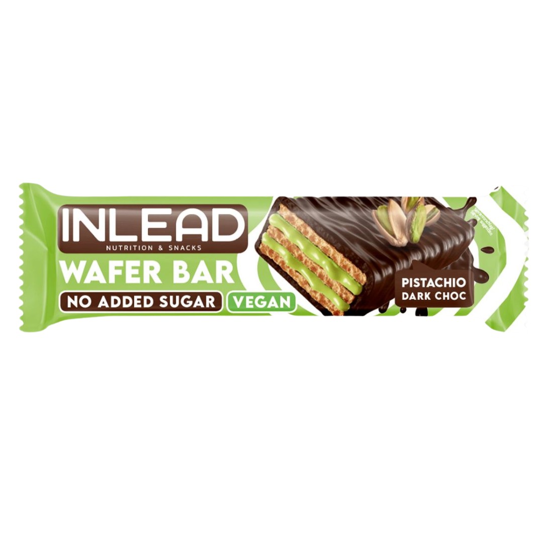Inlead Nutrition Wafer Bar Pistachio Dark Choc