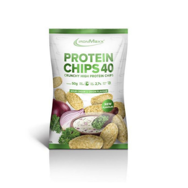 IronMaxx Protein Chips, 50g Black Pepper & Salt