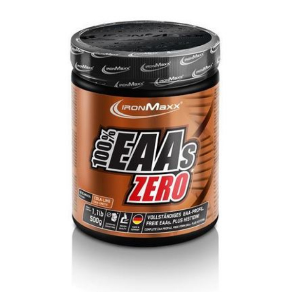 IronMaxx 100% EAAs Zero, 500g Sunny Orange