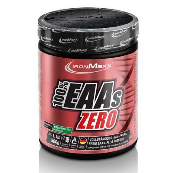 IronMaxx 100% EAAs Zero, 500g Watermelon