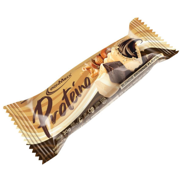 IronMaxx Proteino High Protein Waffelriegel - Blondie Brownie - 1 x 30g Riegel Blondie Brownie 1 x 30g Riegel