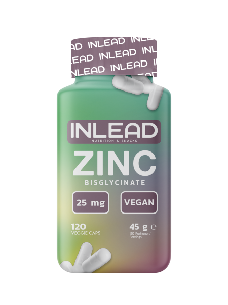 Inlead Zinc Bisglycinate, 120 Kapseln