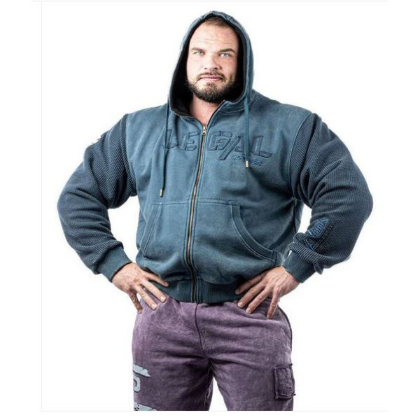 Legal Power Heavy Zip Hoodie Devils Stonewashed Bostomix Fleece