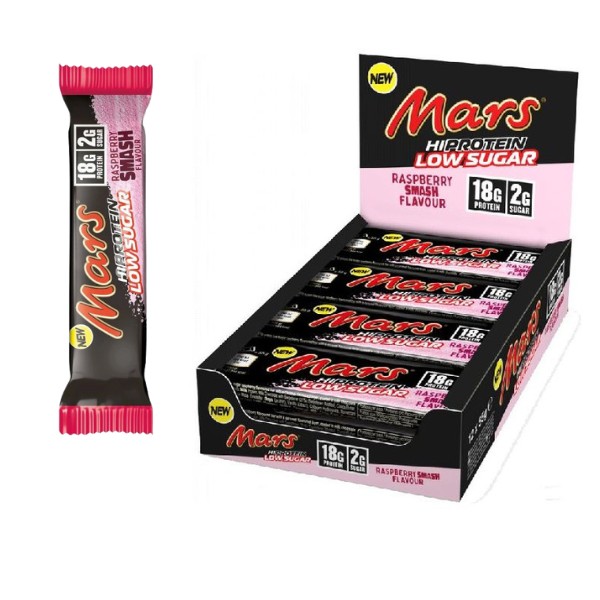 Mars Low Sugar Hi Protein Bar White Chocolate - 12 Riegel (Karton)