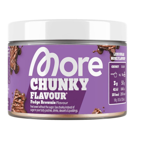More Nutrition Chunky Flavour 150g Fudge Brownie