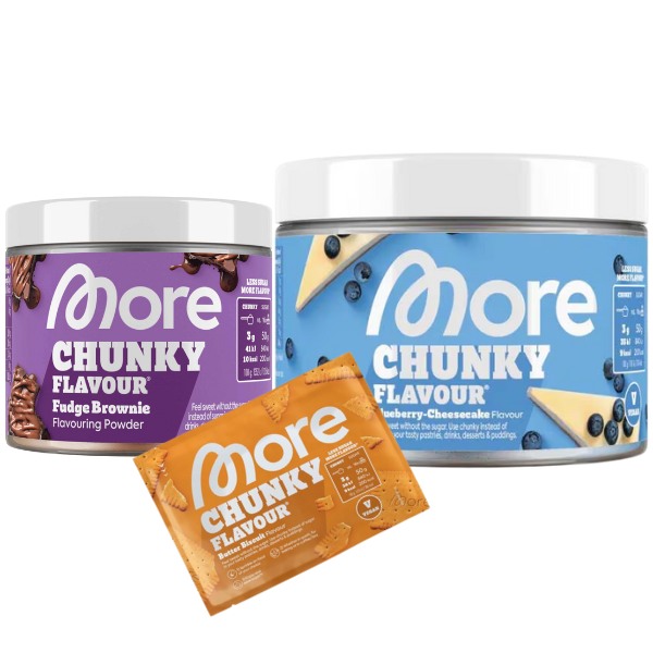 More Nutrition Chunky Flavour 150g Salted Caramel  (MHD: 30/04/2026)