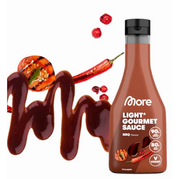 More Nutrition Light Gourmet Sauce, 285ml BBQ