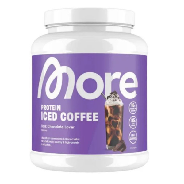 More Nutrition Total Protein Iced Coffee, 500g Dark Chocolate Lover