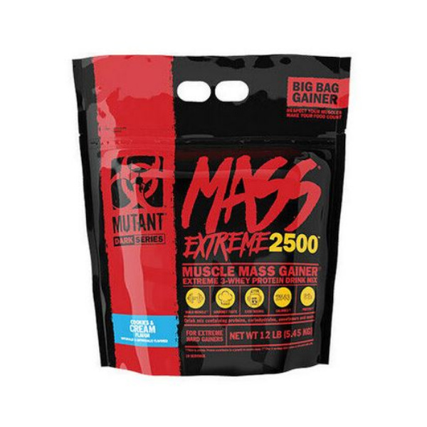 Mutant Mass XXXtreme 2500, 5450g Cookies & Cream