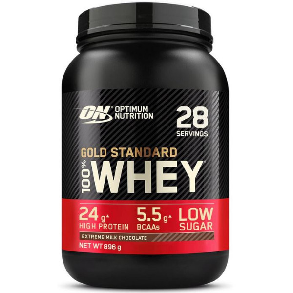 Optimum Nutrition 100% Whey Gold Standard, 900g Extreme Milk Chocolate