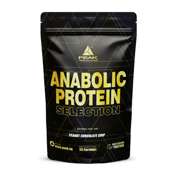 Peak Anabolic Protein Selection, 900g Chocolate
