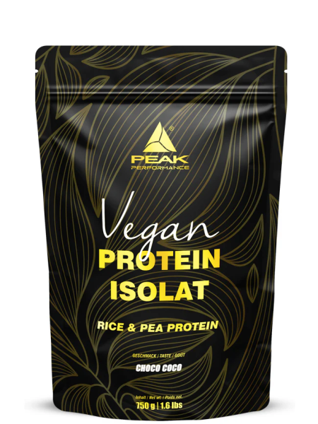 PEAK Vegan Protein Isolate, 750g