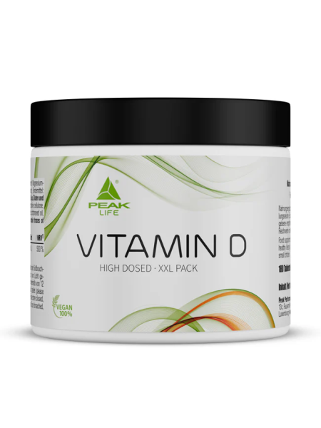 Peak Vitamin D, 180 Tabletten