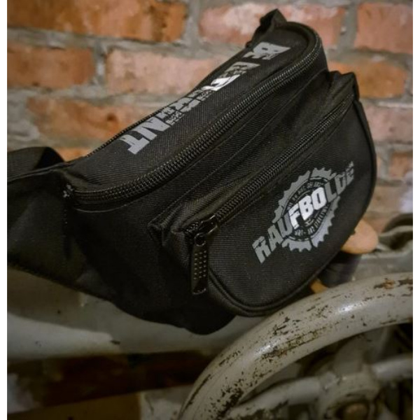 Raufbolde Bauchtasche "Raufbüddel", schwarz