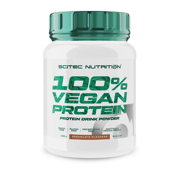 Scitec Nutrition 100% Vegan Protein, 1000g Chocolate