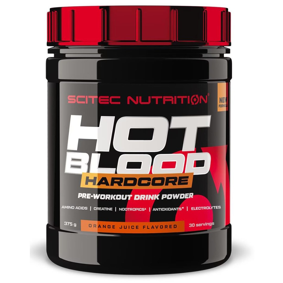 Scitec Nutrition Hot Blood Hardcore 375g Orange Juice