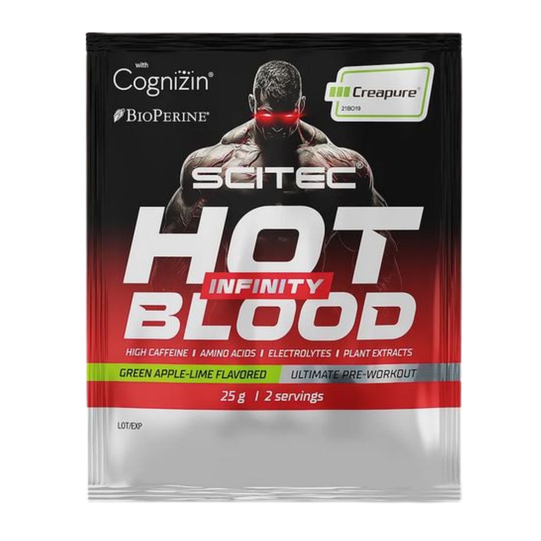 Scitec Nutrition Hot Blood Infinity - 25g Green Apple Lime