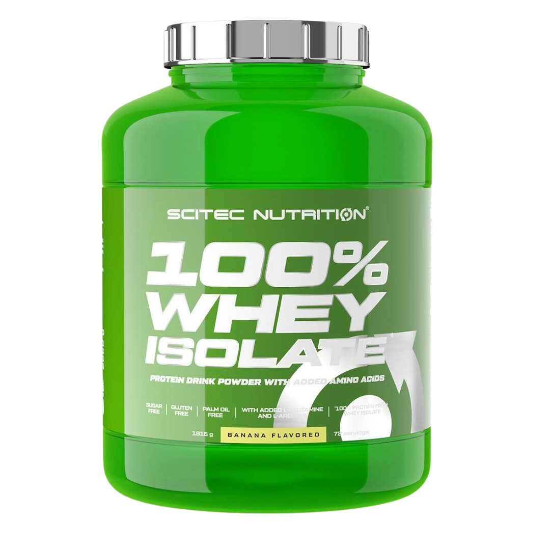 Scitec Nutrition 100% Whey Isolate 1816g Banana