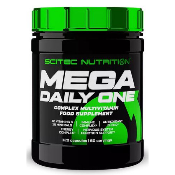 Scitec Nutrition Mega Daily One Plus, 120 Kaps.