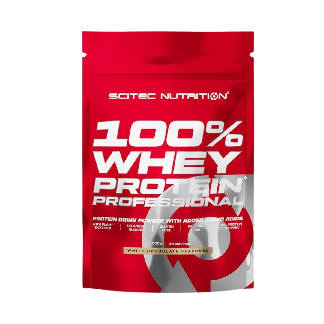 Scitec Nutrition 100% Whey Protein Professional White Chocolate 1000g