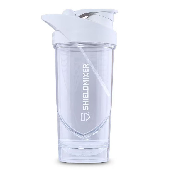 Shieldmixer Hero Pro Logo Weiß