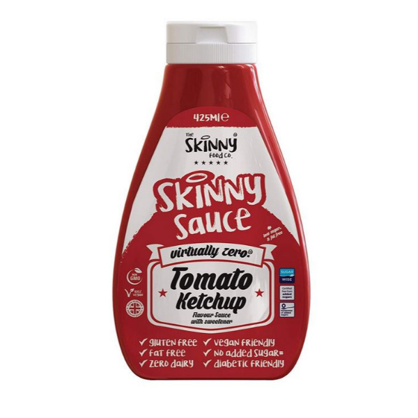 Skinny Food Sauce, 425ml Tomato Ketchup