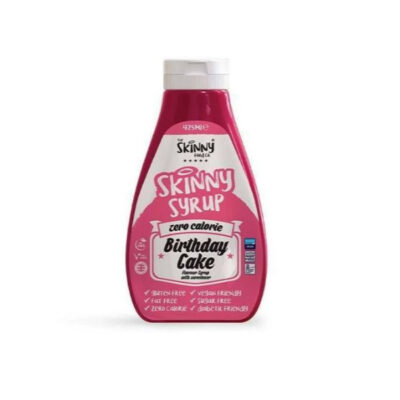 Skinny Food Syrup, 425ml Birthday Cake