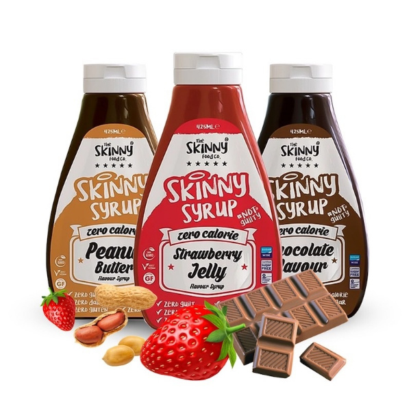 Skinny Food Syrup, 425ml Chocolate