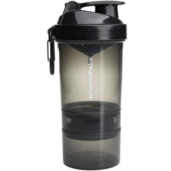 SmartShake Original2GO One 600ml, 1 Stück Gunsmoke Black